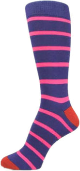 Groomsmen Stripe Dress Men Socks